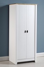 Ludlow 2 Door Wardrobe - White